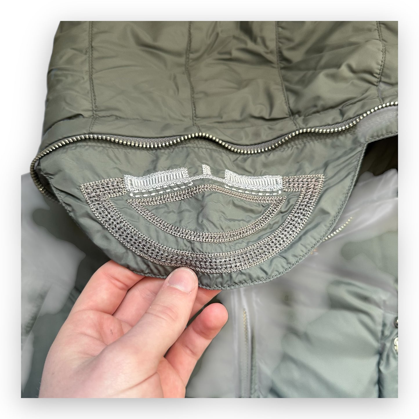 Puffer Jacket Marithé + François Girbaud Grey (L)
