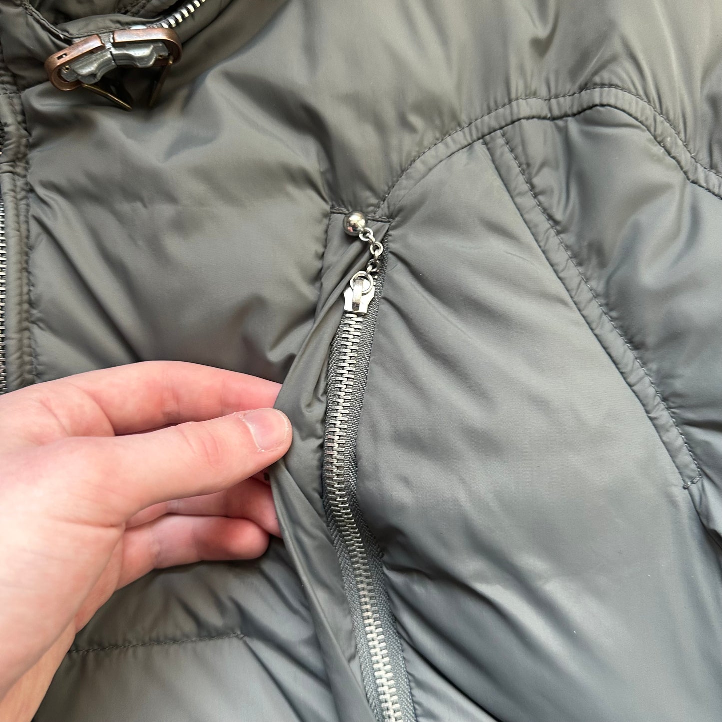 Puffer Jacket Marithé + François Girbaud Grey (L)