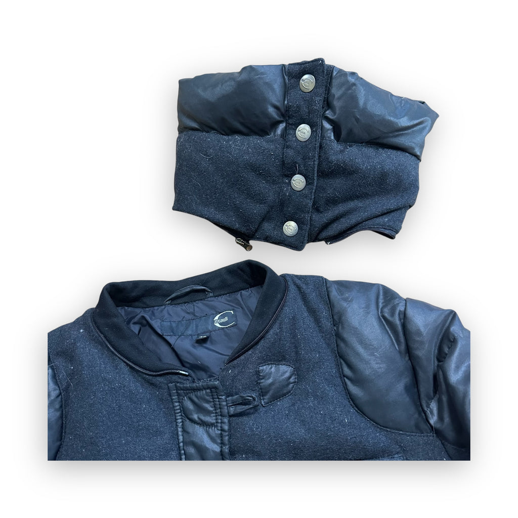 Puffer Jacket Roberto Cavalli Black vintage