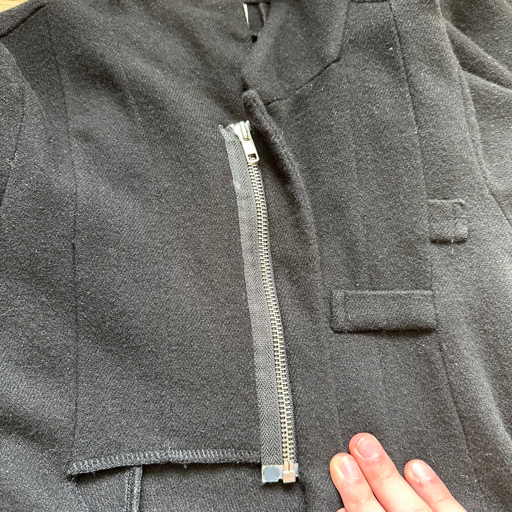 Jacket Comme des Garcons H&M Deconstructed Black