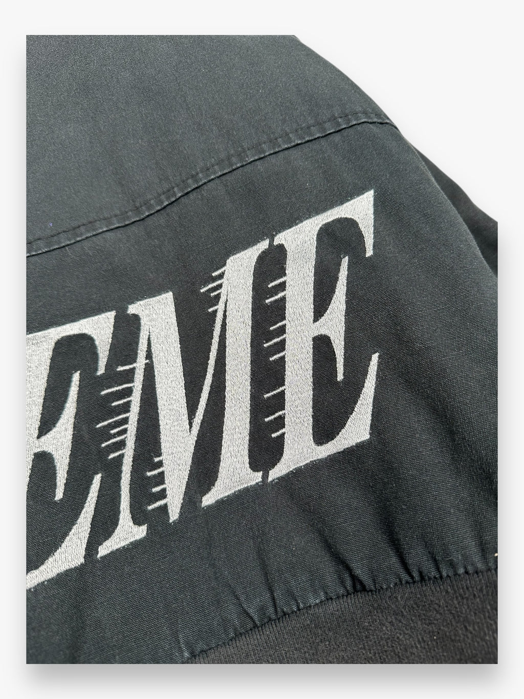 Supreme Twill Varsity Jacket Black SS20