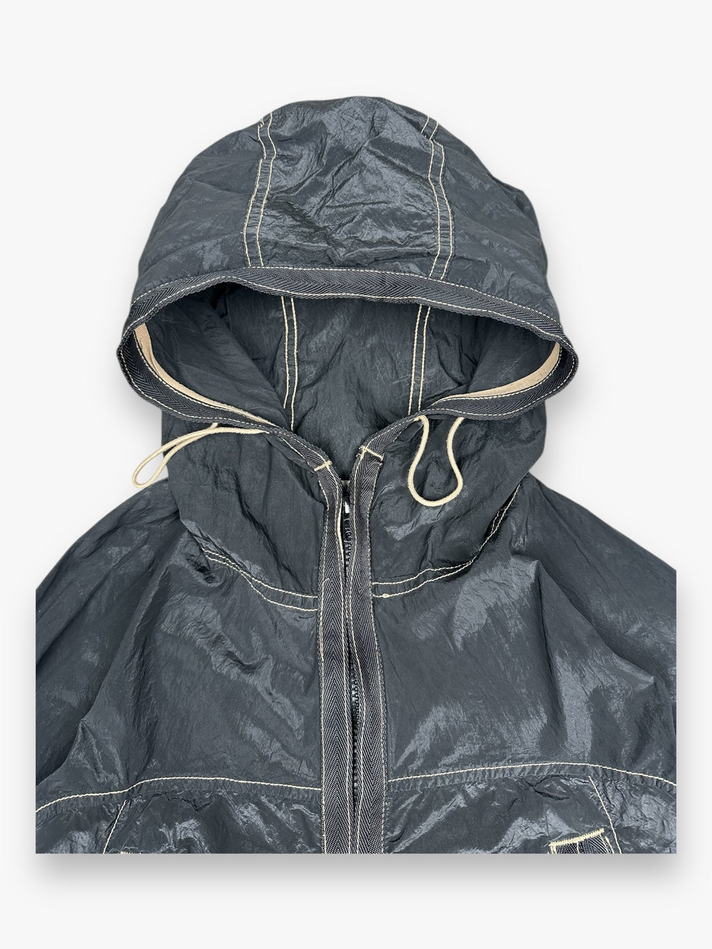 Stone Island Nylon Jacket Black 00s