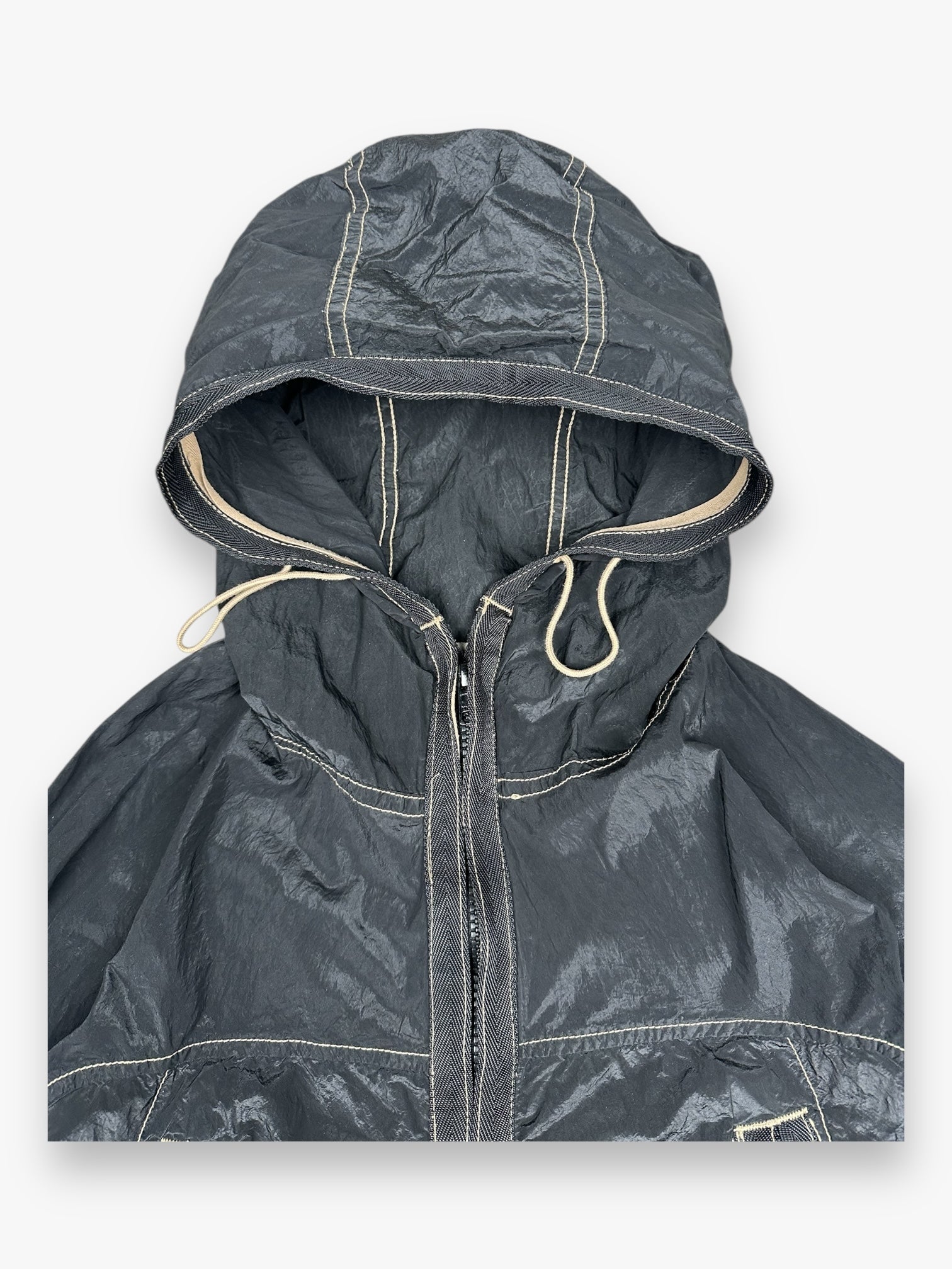 Stone Island Nylon Jacket Black 00s