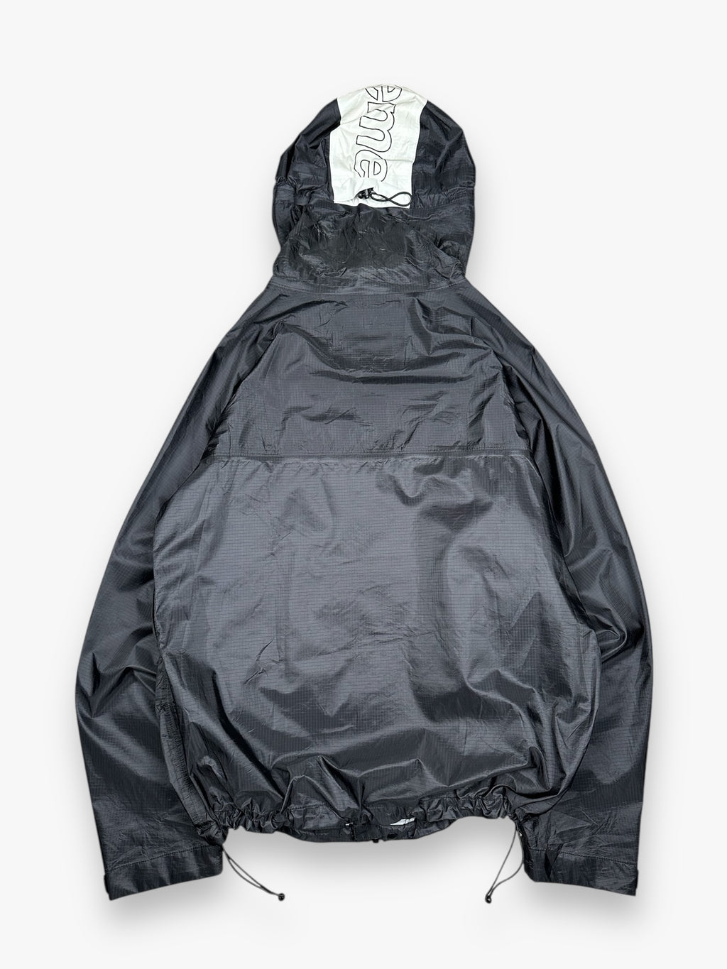 Supreme Taped Seam Rain Jacket Black SS19