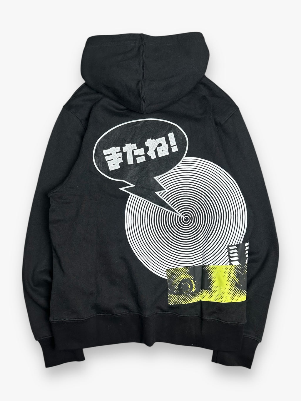 Y-3 Optmistic Illusion Hoodie Black
