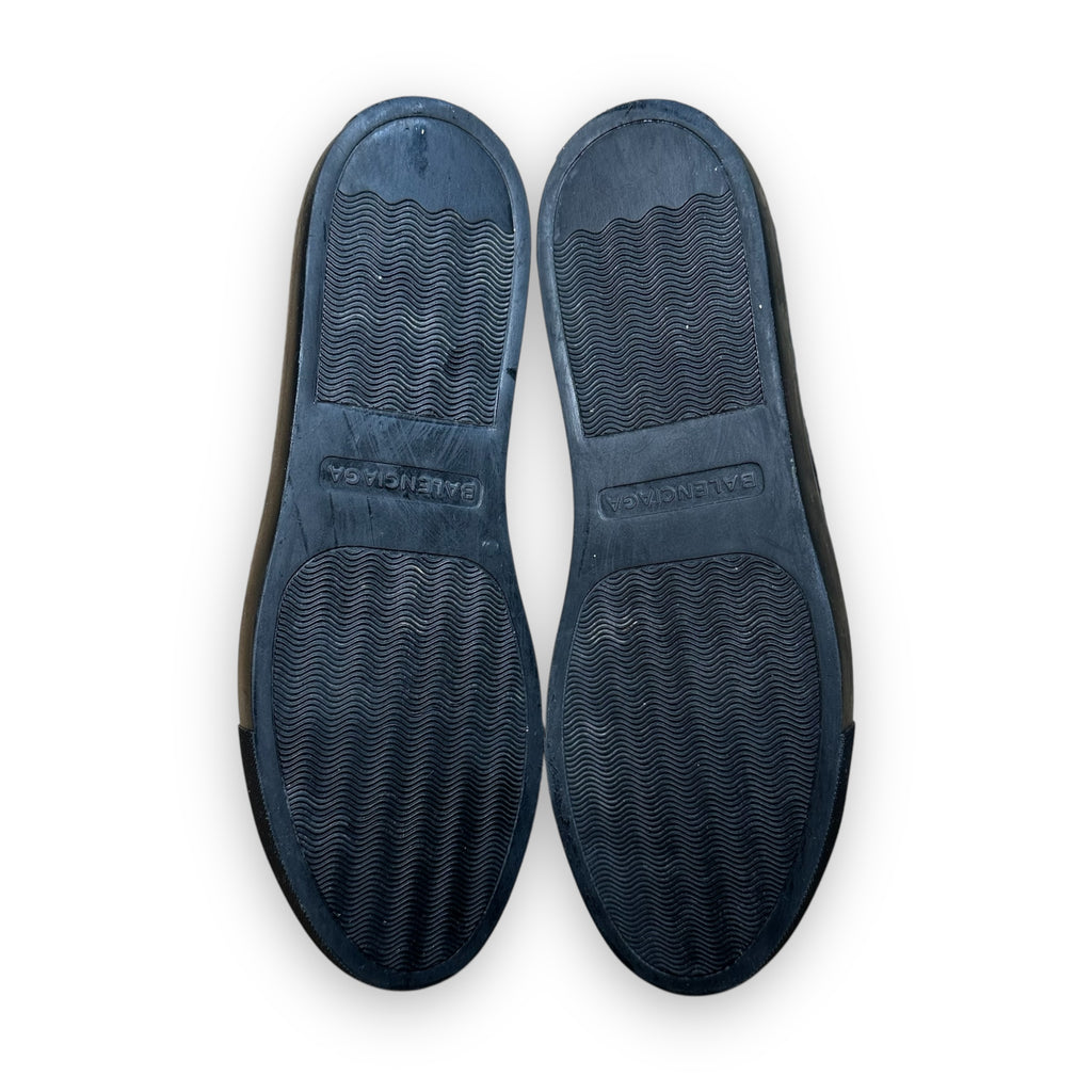 Balanciaga Arena High Snakeskin Navy