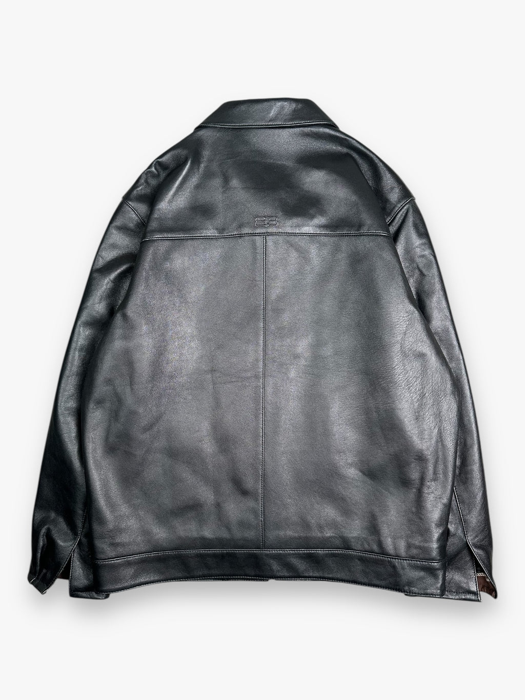 Balenciaga Leather Jacket Black AW1997