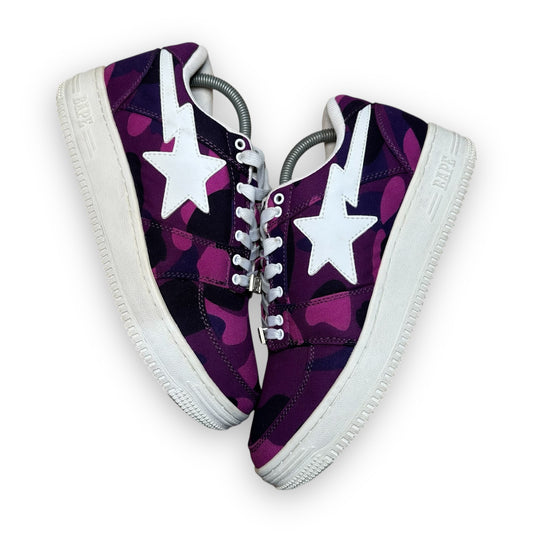 EU43 - US9.5 - UK8.5 • Bape Sta Low Color Purple Camo