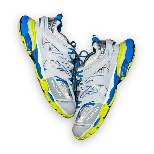 EU44 - US10 - UK9 • Balenciaga Track Grey Blue Yellow