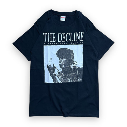Tee Supreme Decline of Western Civilization Black FW17 (M)