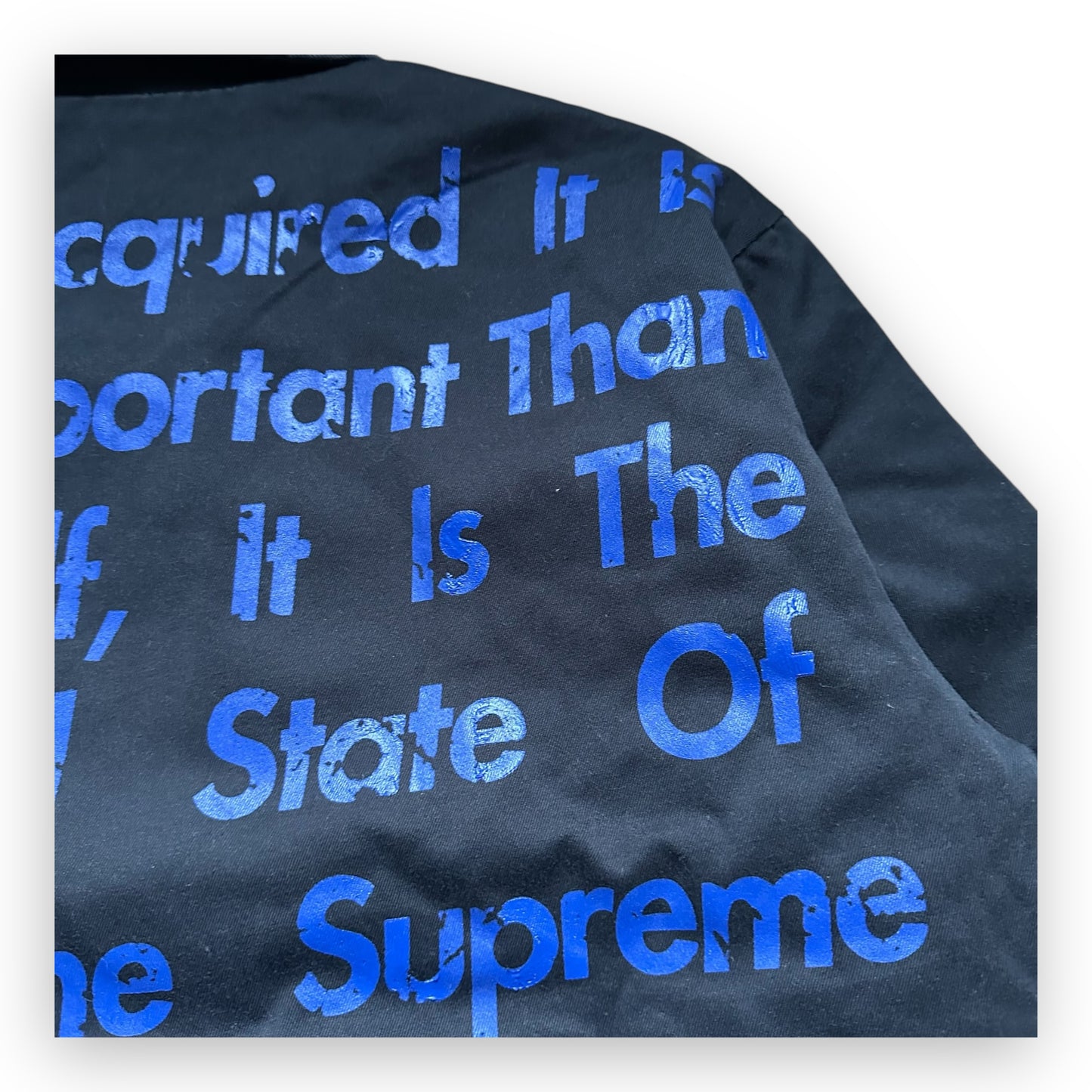 Jacket Supreme Junya Watanabe Comme des Garcons Printed Work Black FW21 (S)