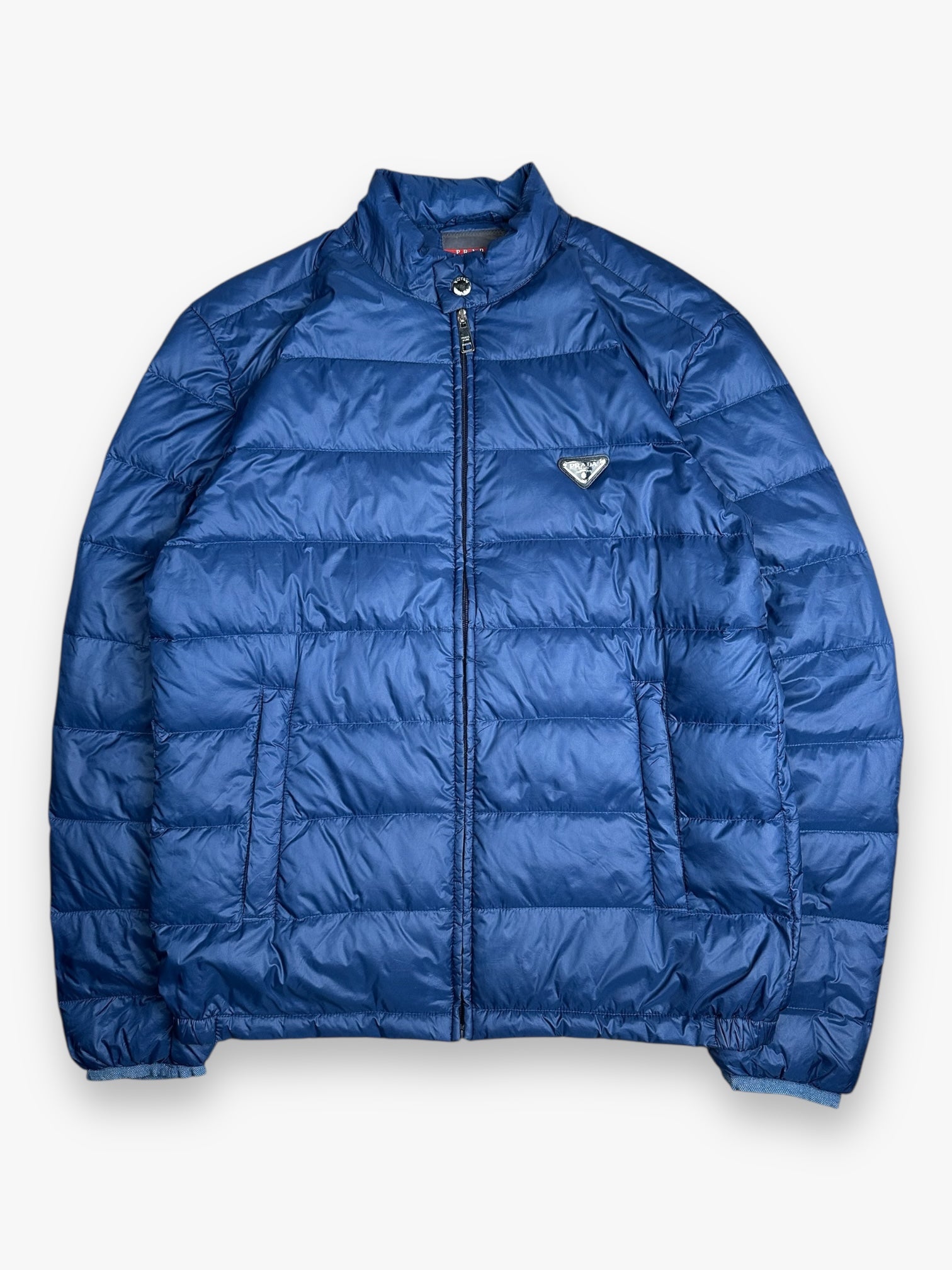 Prada Puffer Jacket Blue FW13