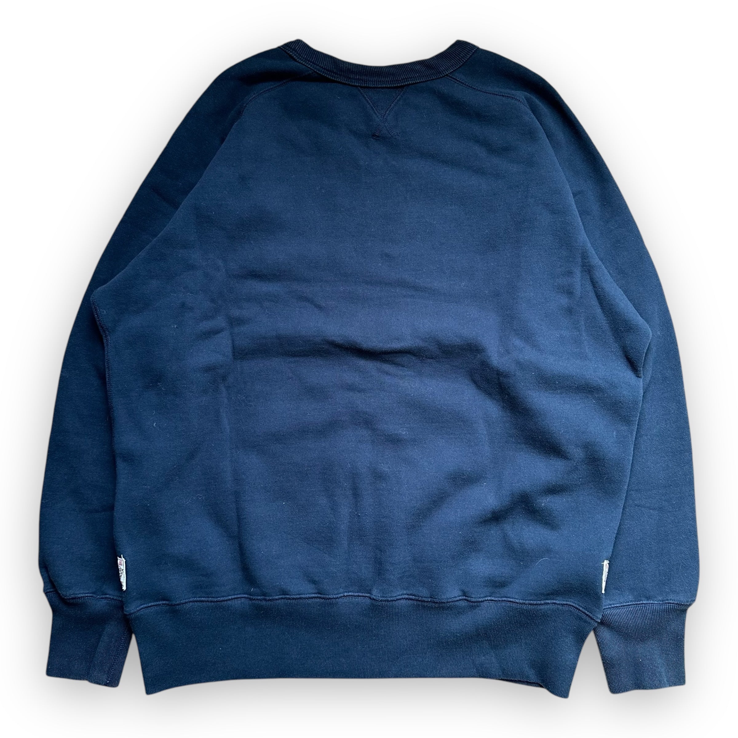 Evisu Palace Reversible Navy Crewneck Sweatshirt SS20