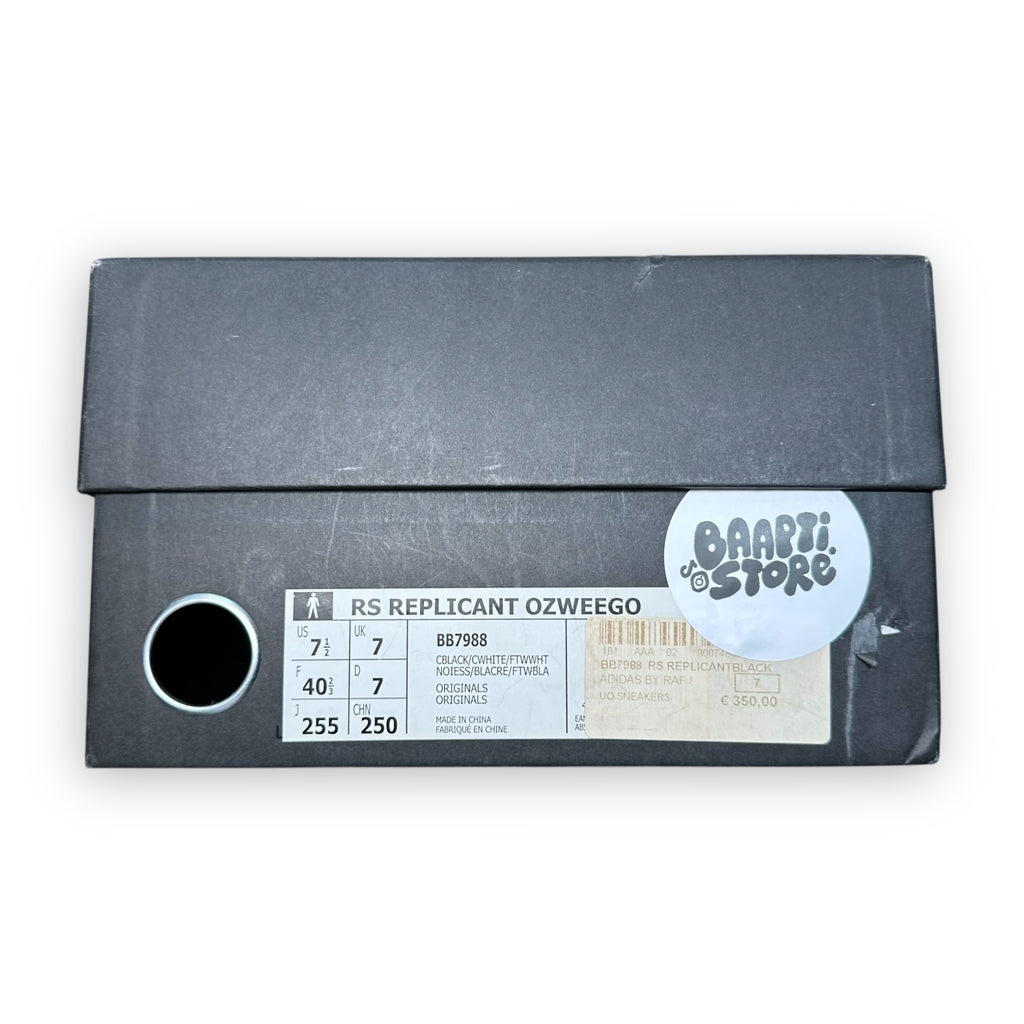adidas RS Replicant Ozweego Raf Simons Black Cream