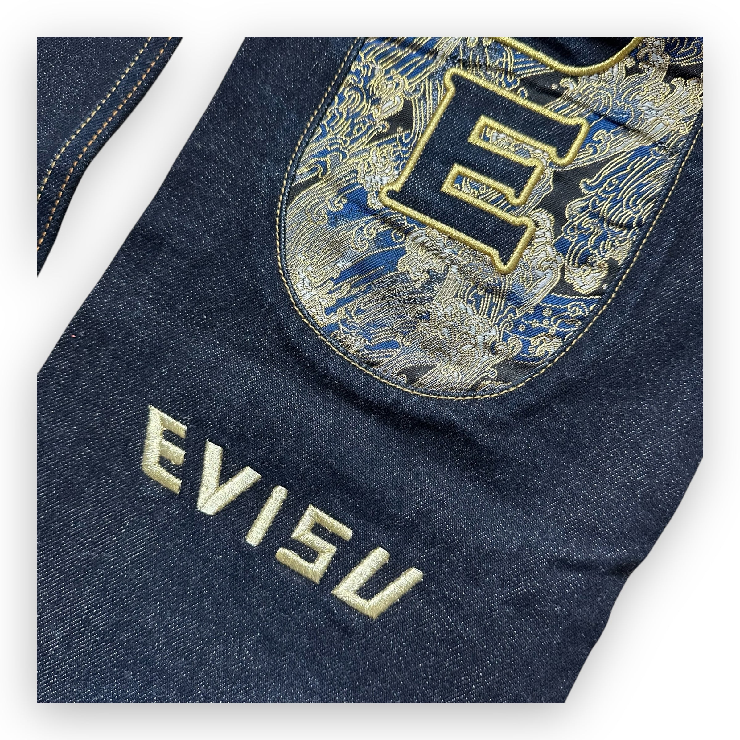 Jeans Evisu Daicock embroidery Lot 2008