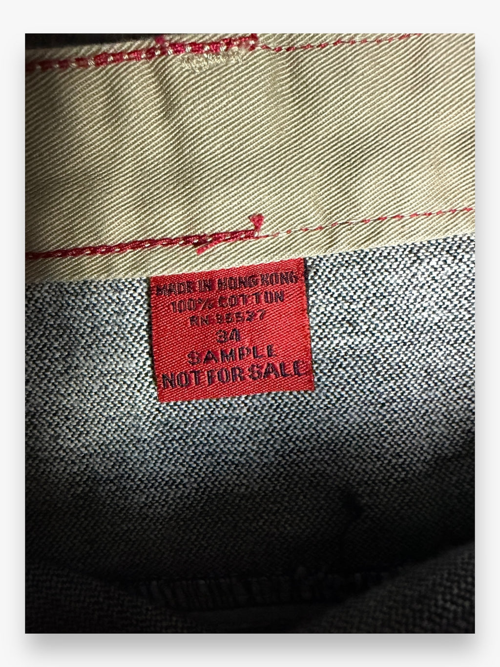 Marithe + Francois Girbaud SAMPLE Jeans Faded Brut