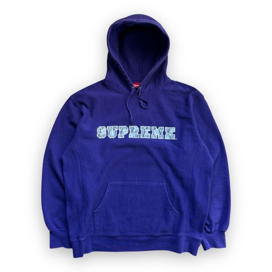 Sweatshirt Hoodie Supreme Lace Purple SS22 (L)