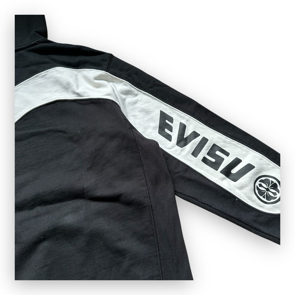 Sweatshirt Hoodie Evisu Palace Black SS20