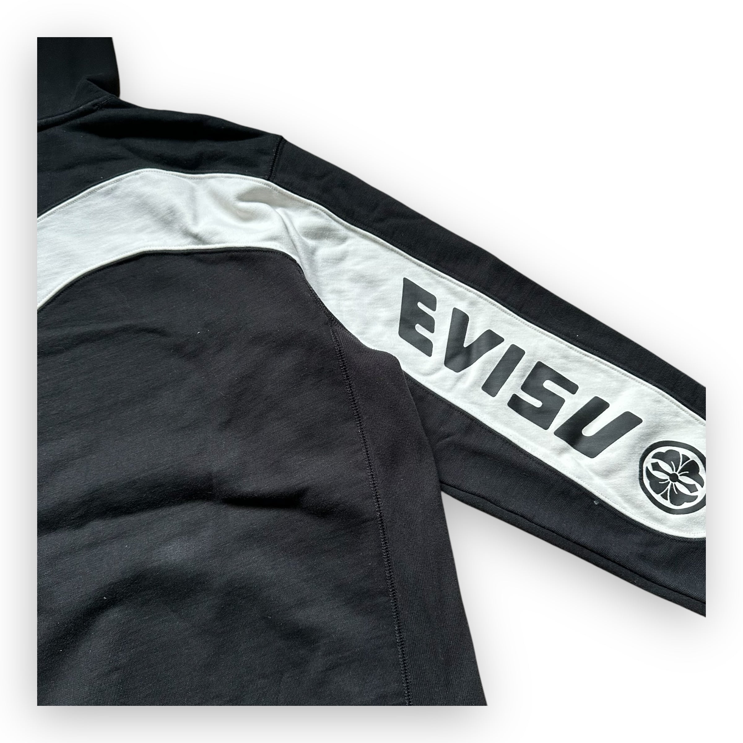 Sweatshirt Hoodie Evisu Palace Black SS20