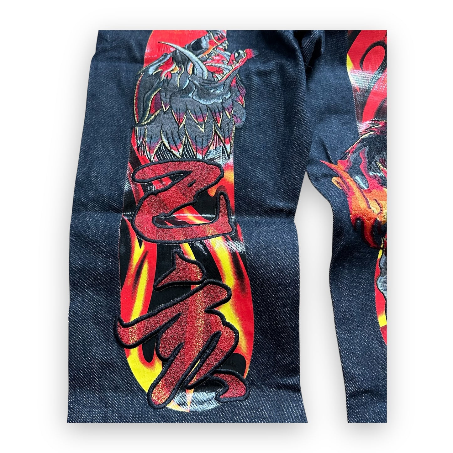 Jeans Evisu Daicock Limited Edition Year of the wild boar 190/500 Red (S)