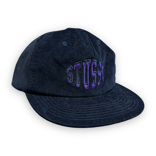 Cap Stussy Corduroy Black Purple