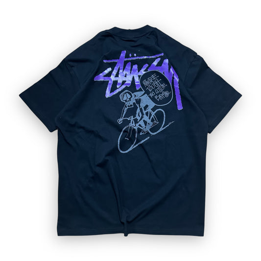 Tee Stussy Cyclist Vintage Black vintage (XL)