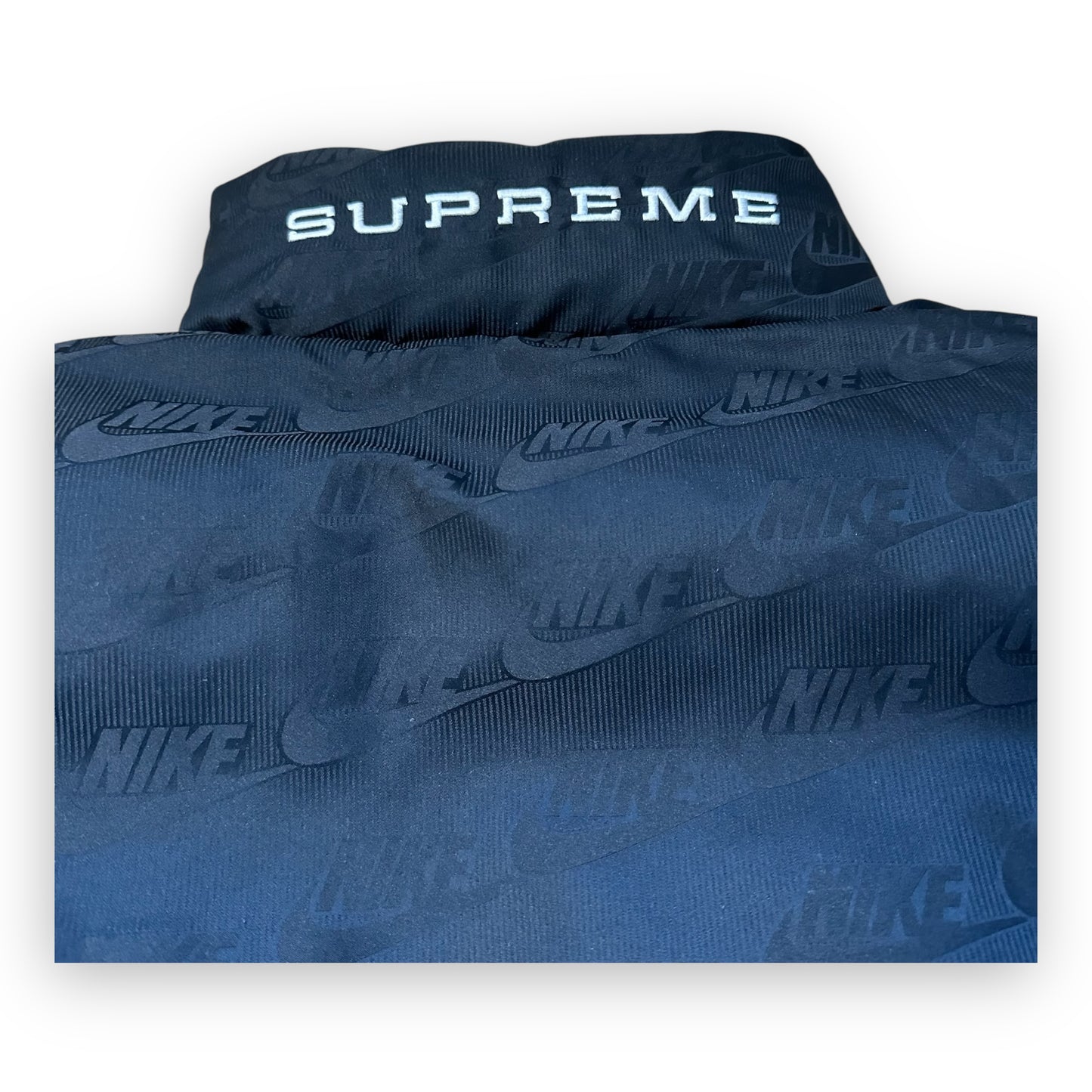 Puffer Jacket Supreme Nike Reversible Black SS21 (L)