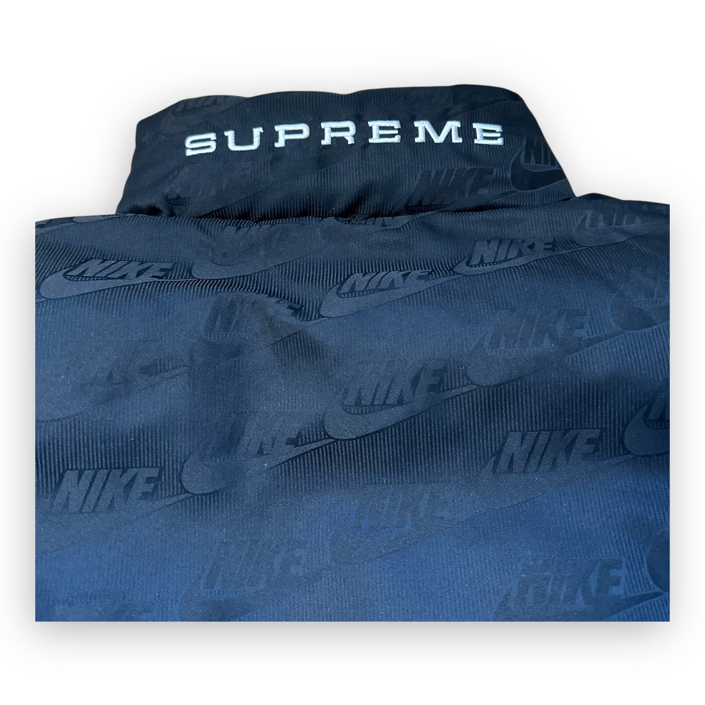 Puffer Jacket Supreme Nike Reversible Black SS21