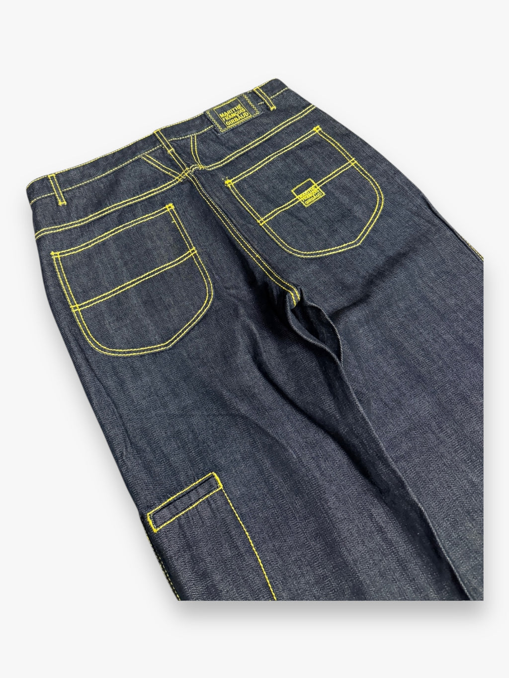 Marithe + Francois Girbaud SAMPLE Jeans Brut Yellow Stitch