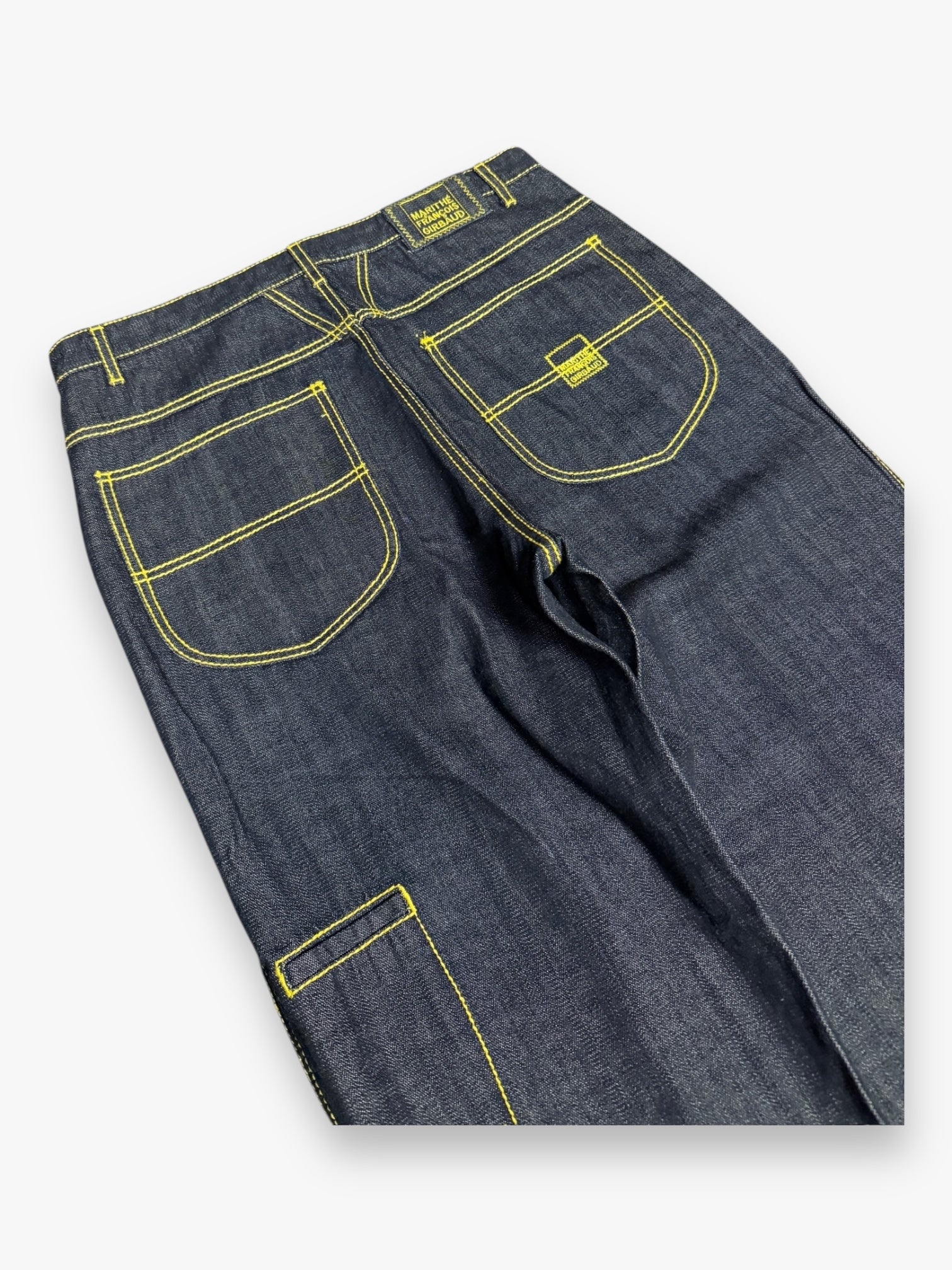 Marithe + Francois Girbaud SAMPLE Jeans Brut Yellow Stitch