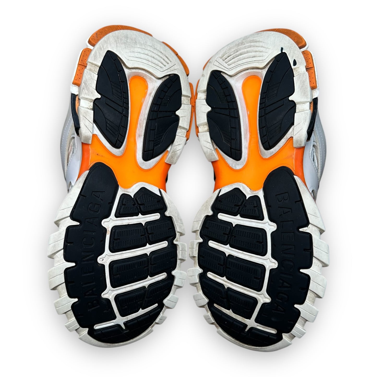 EU44 - US10 - UK9 • Balenciaga Track White Orange