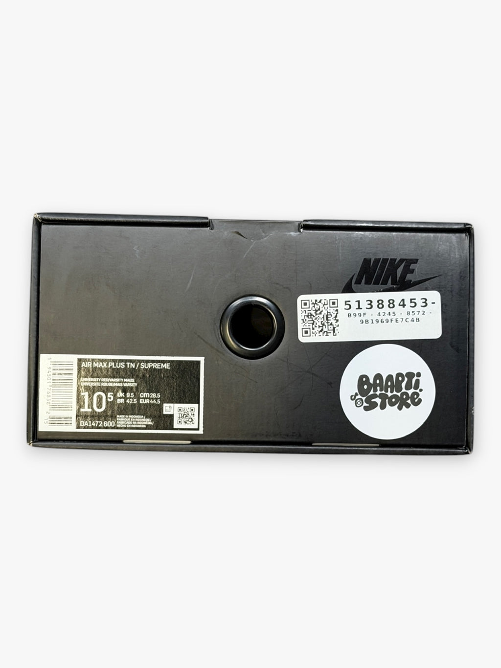 Air Max Plus TN Supreme Black
