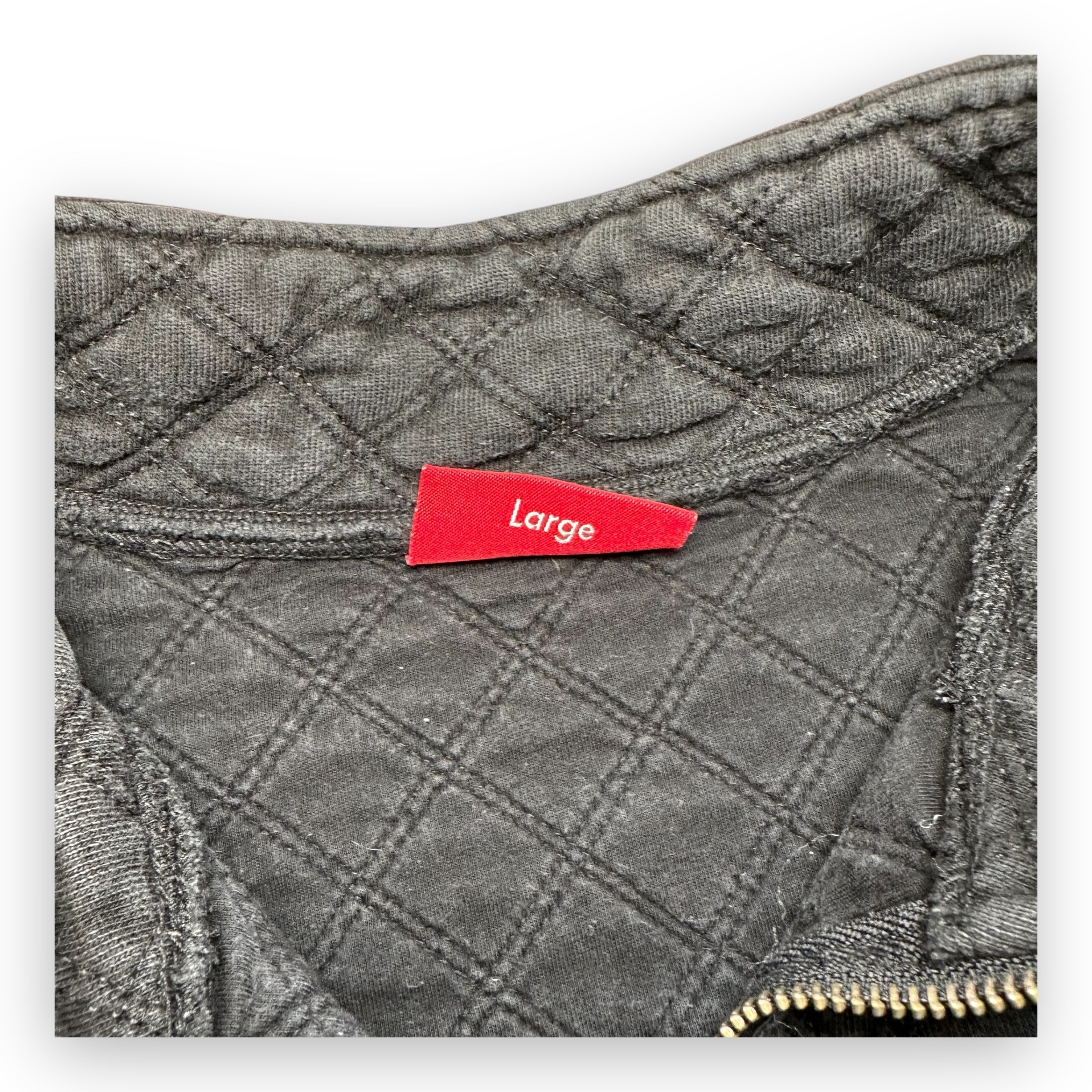 Sweatshirt Half Zip Supreme Forever Black SS19