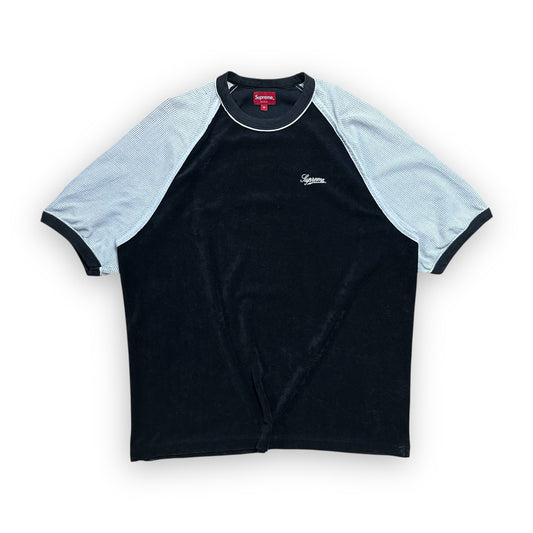 Tee Supreme Terry Raglan Black SS23 (M)