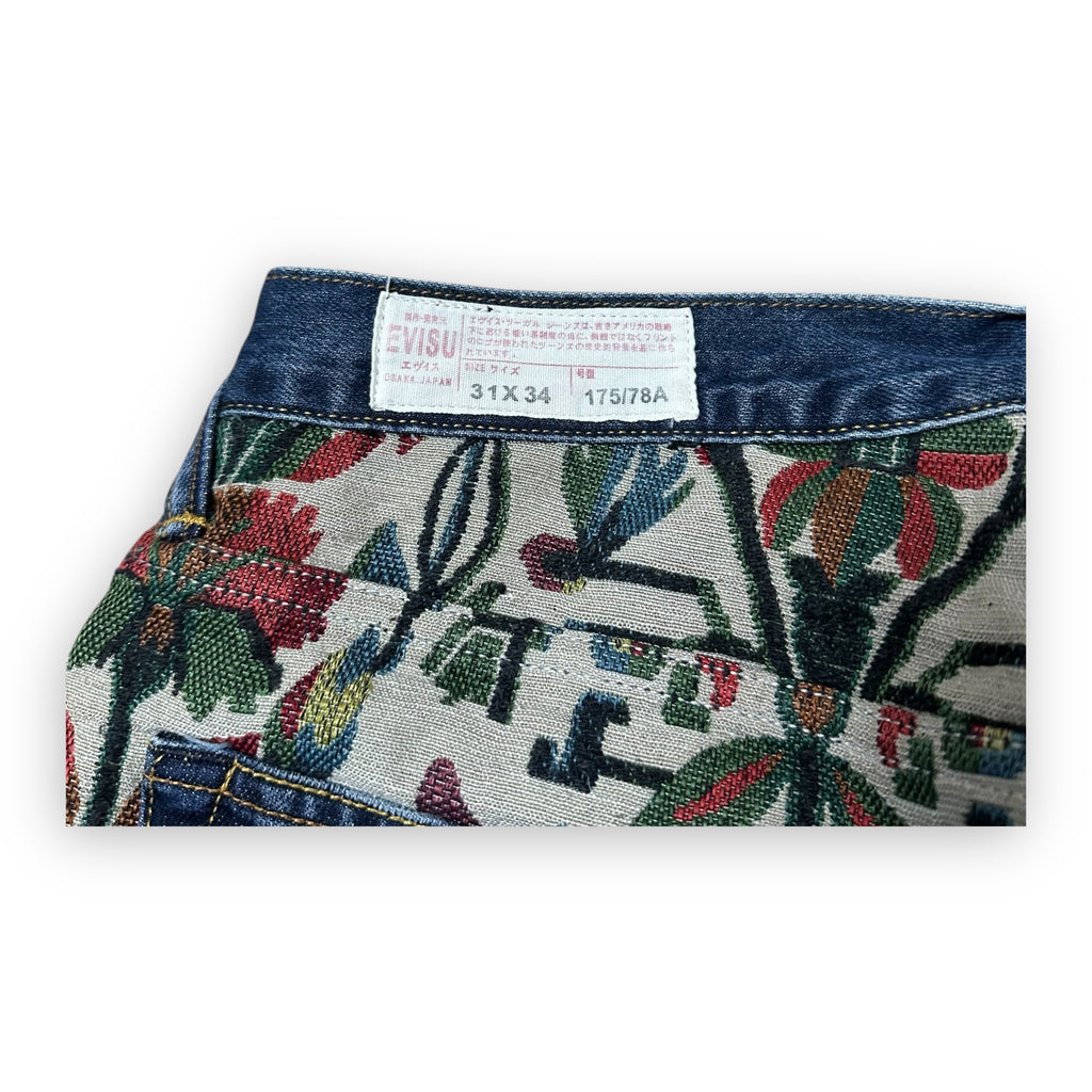 Jeans Evisu Seagull x Clot Embroidery