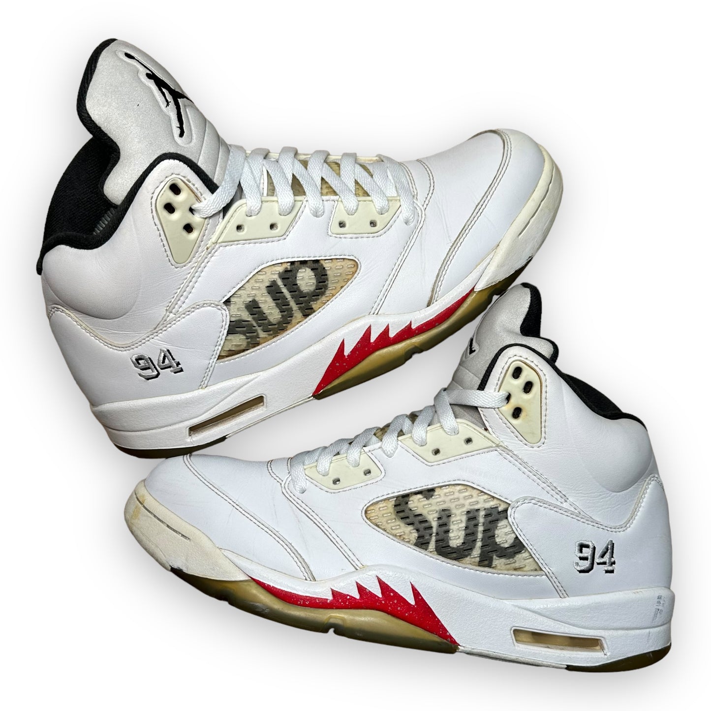 EU44.5 - US10.5 - UK9.5 • Jordan 5 Retro Supreme White