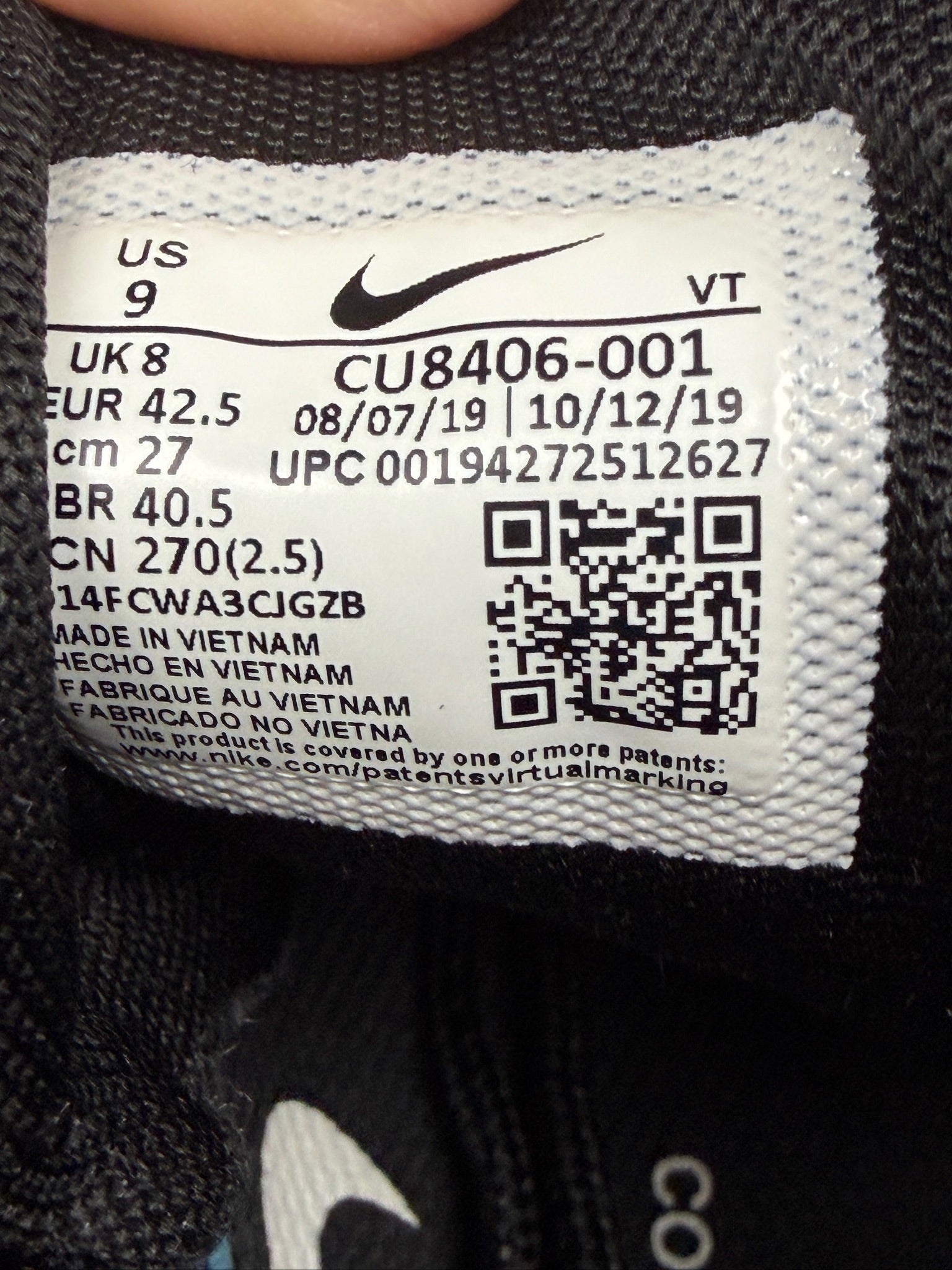 Air Max 95 Comme des Garcons Black