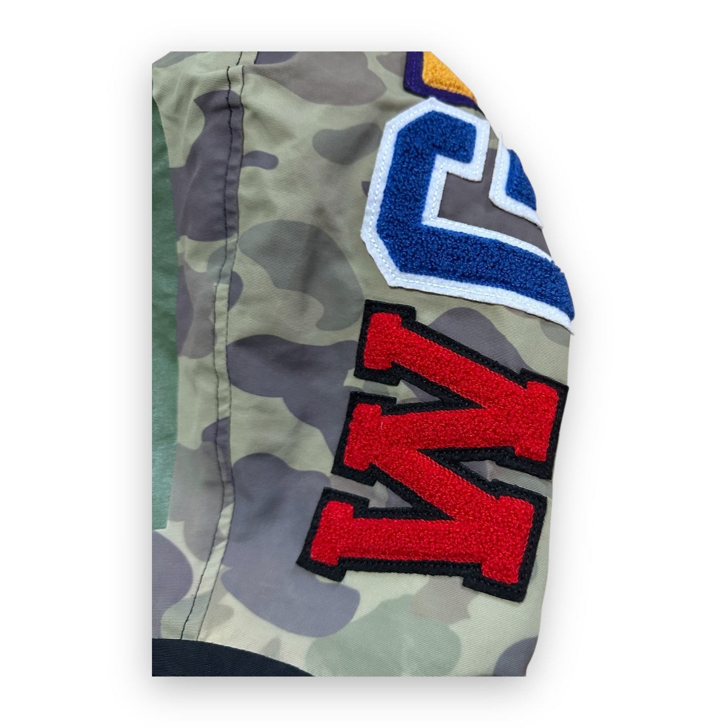 Jacket BAPE Coach Shark Camo Sand Black (S)