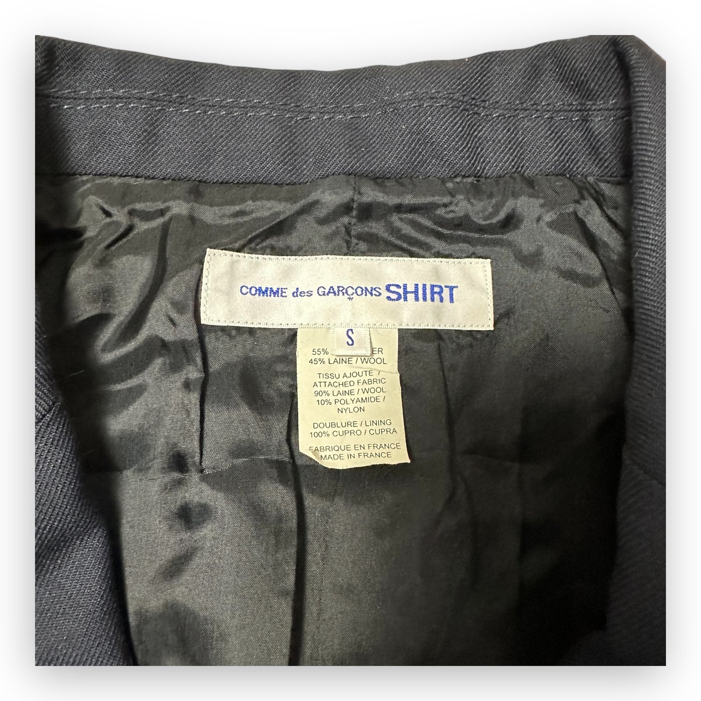 Jacket Comme des Garcons SHIRT Black Olive (S)