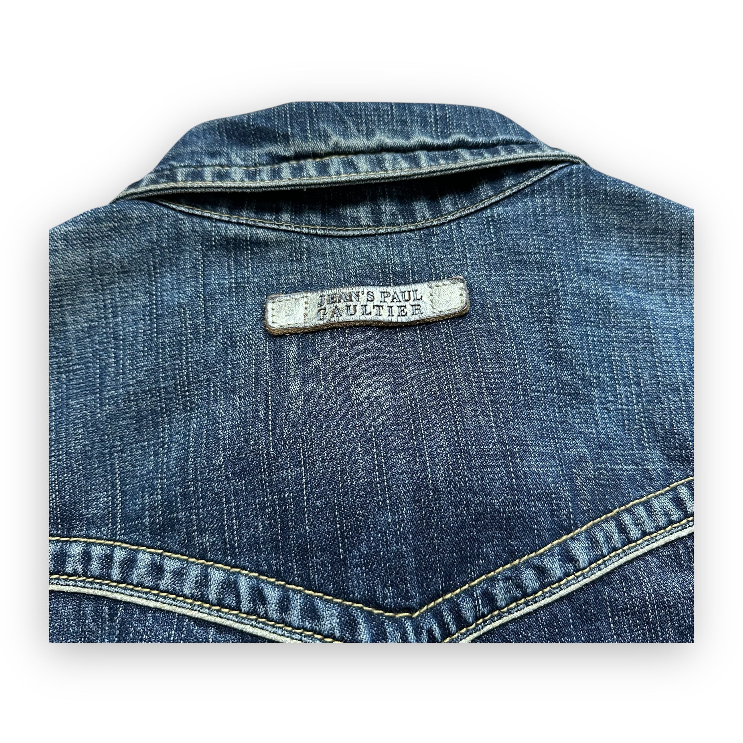 Jacket Jean Paul Gaultier Denim Gold Lines