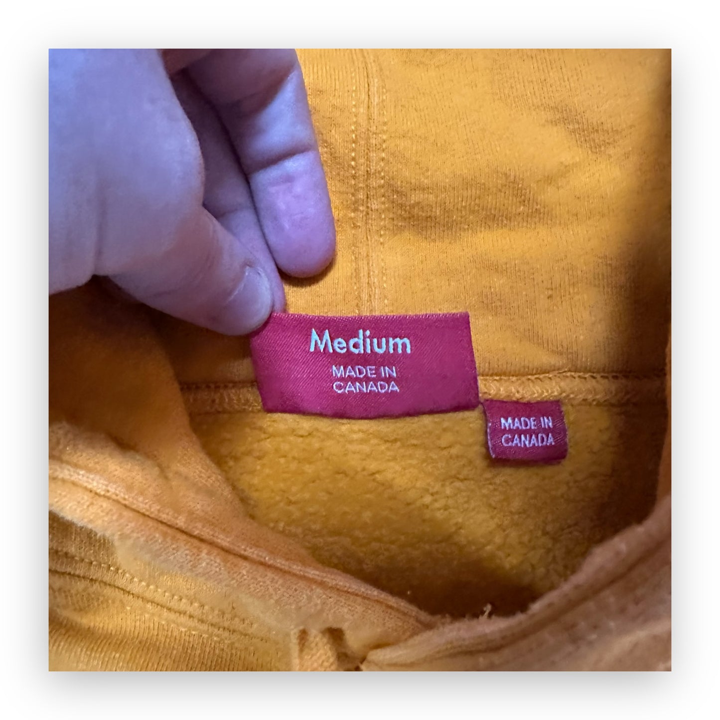 Sweatshirt Hoodie Supreme Motherfucker Orange SS19 M)