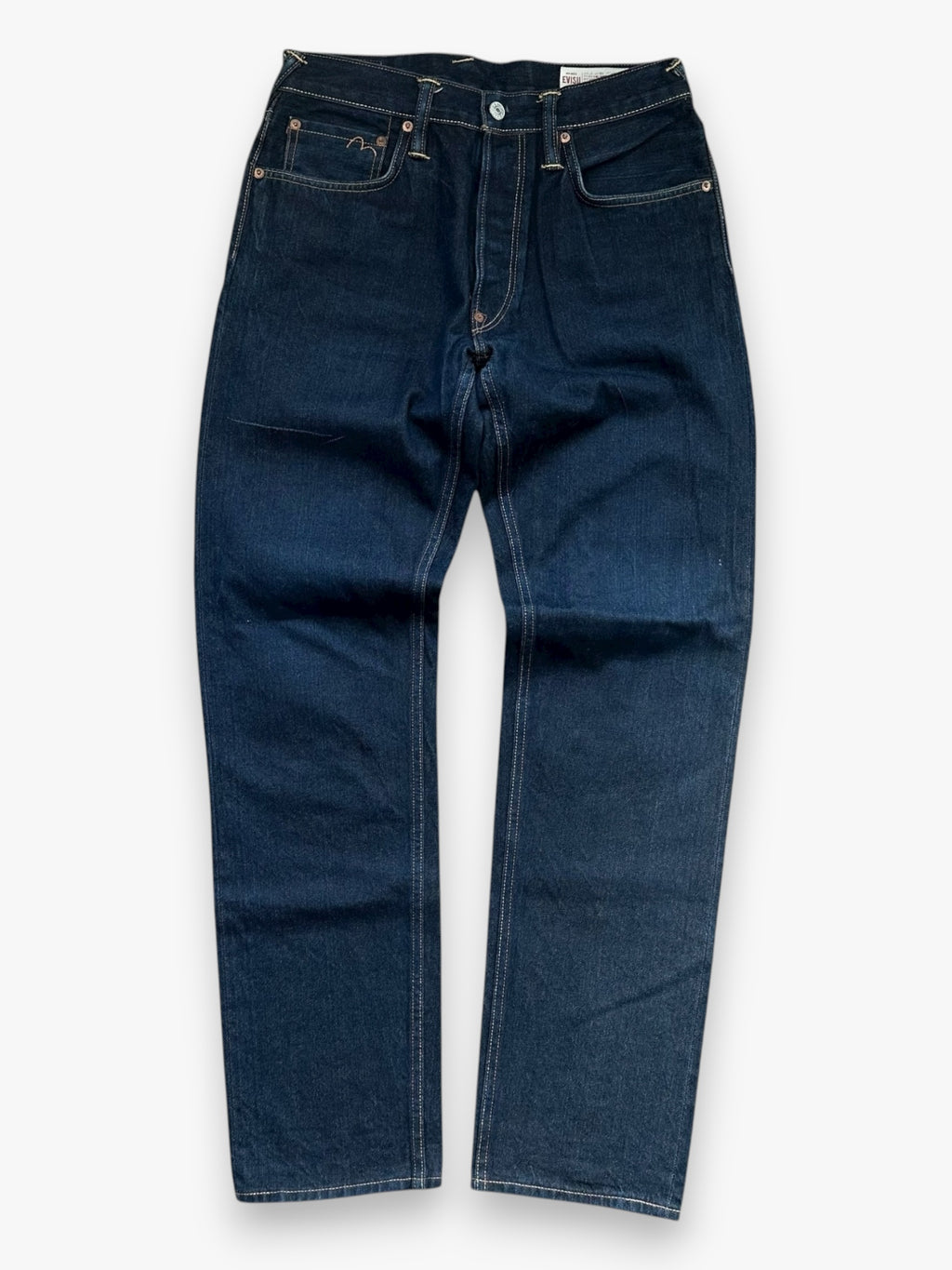 Jeans Evisu Daicock Lot 2000 Embroidery Red