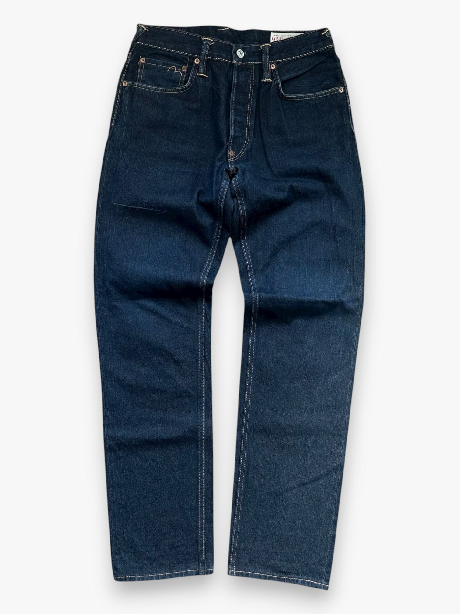 Jeans Evisu Daicock Lot 2000 Embroidery Red