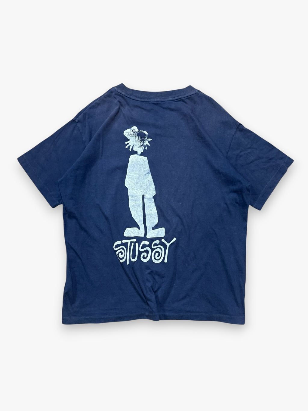 Tee Stussy Man Navy Single Stitch vintage 90’s