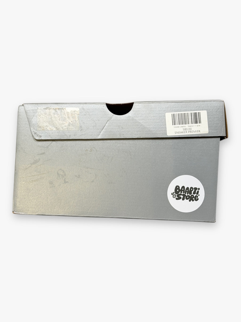 Balenciaga Track Clear Sole Black White