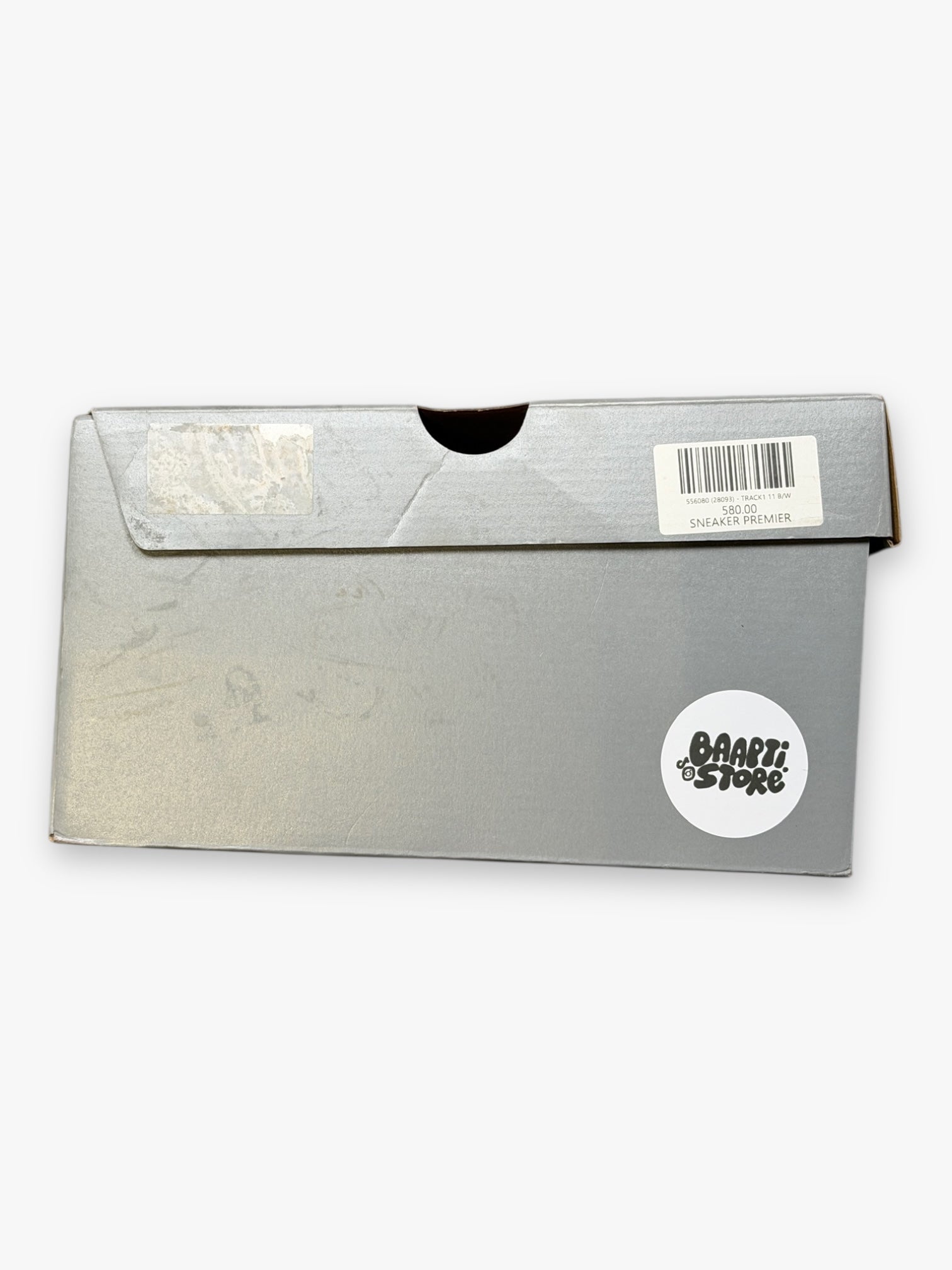 Balenciaga Track Clear Sole Black White