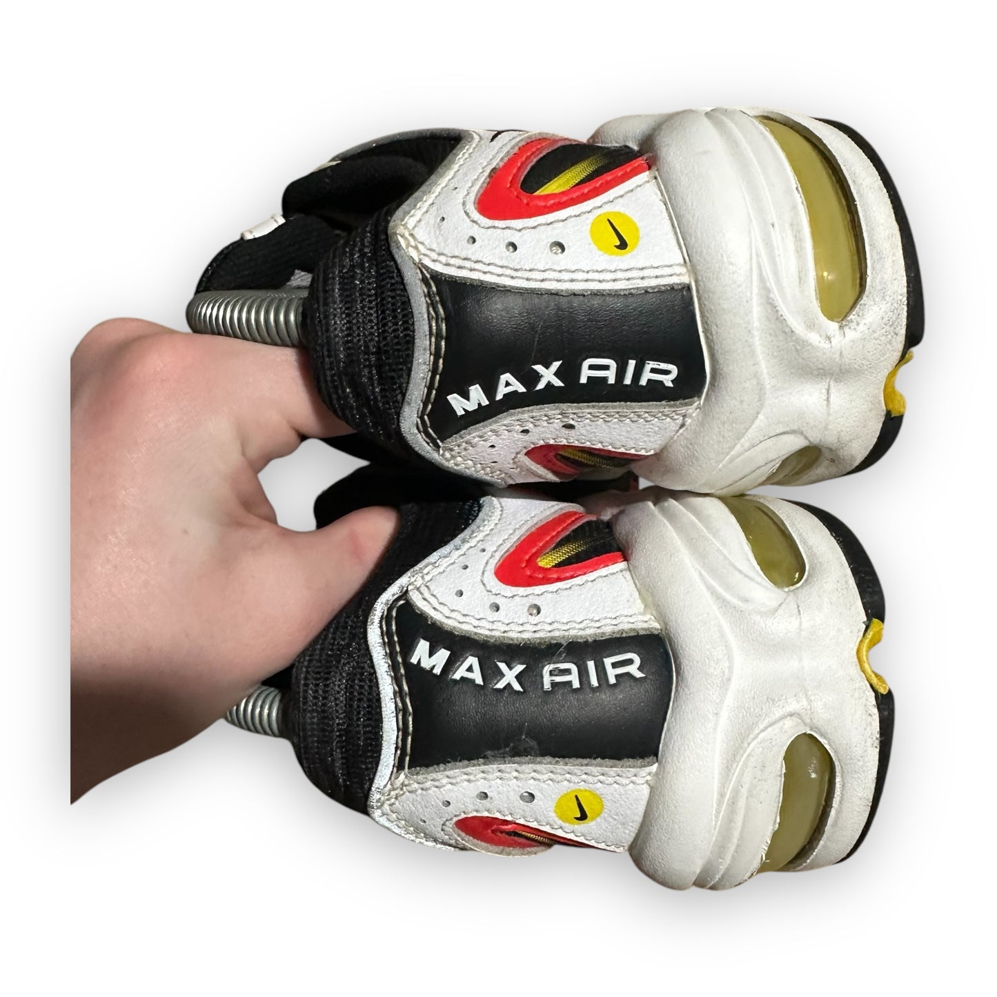 EU42 - US8.5 - UK7.5 • Air Max Tailwind 4 White Black Yellow