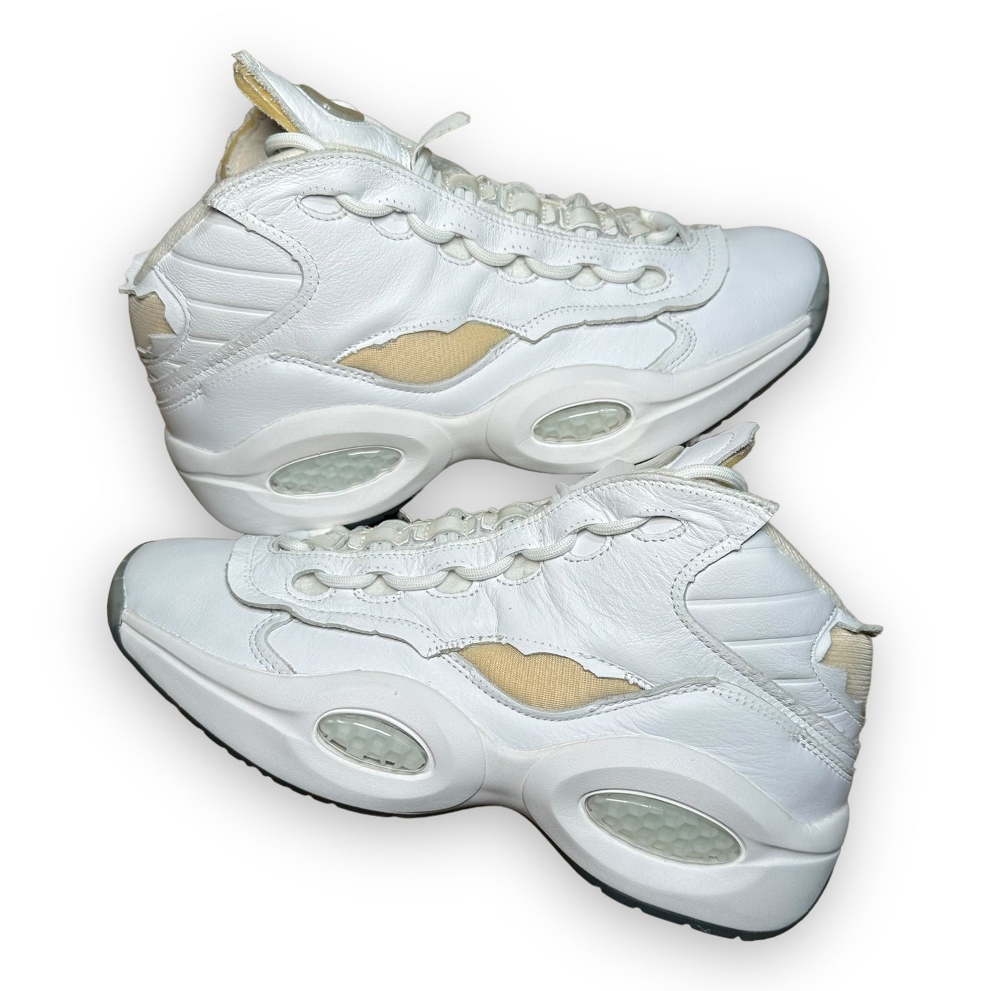 EU43 - US9.5 - UK8.5 • Reebok Question Mid Maison Margiela White