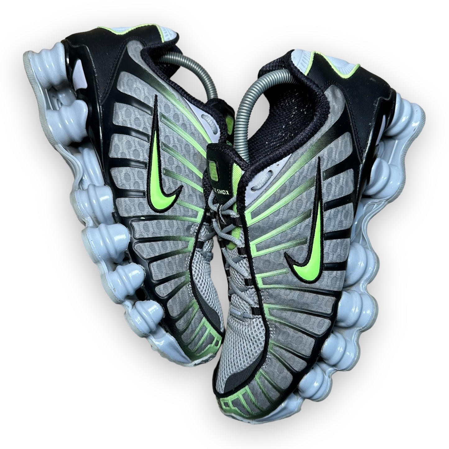 EU42.5 - US9 - UK8 • Shox TL Wolf Grey Lime Blast