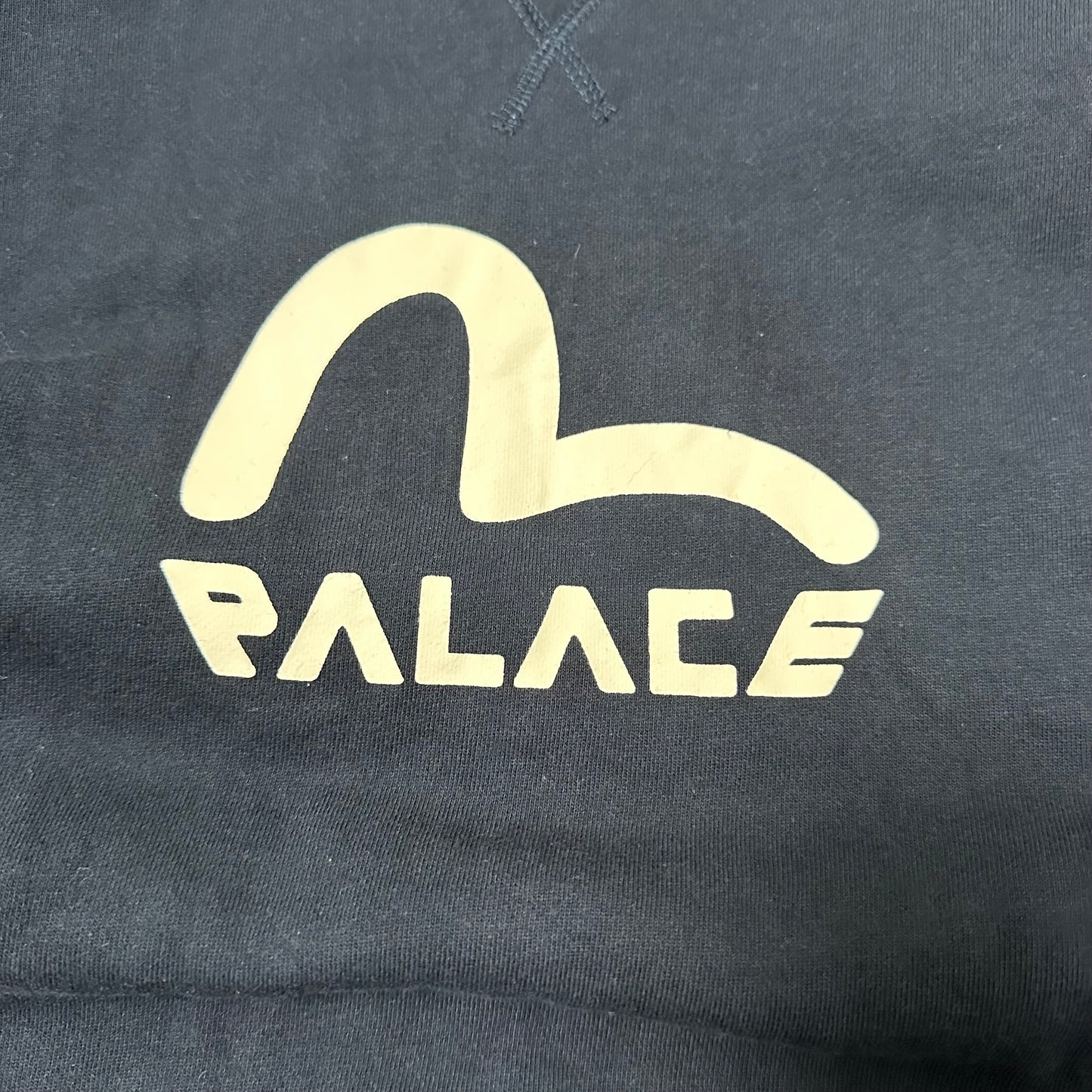 Sweatshirt Crewneck Evisu Palace Reversible Navy SS20 (M)